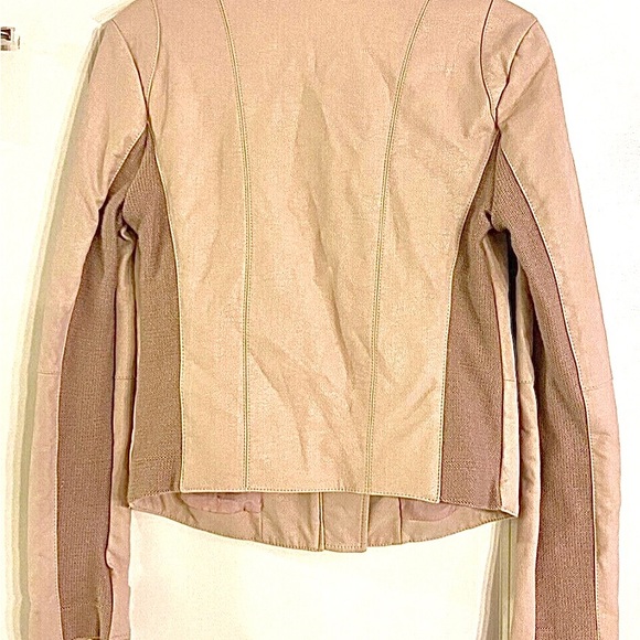 Free People Cool & Clean Vegan Leather Moto Jacket in Rose - Picture 5 of 16